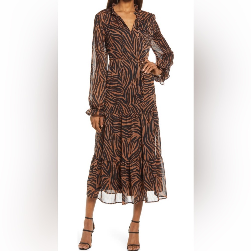 Fourteenth Place Haddie Long Sleeve Maxi Dress